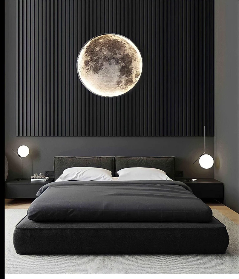 Wandleuchte Circle Moon