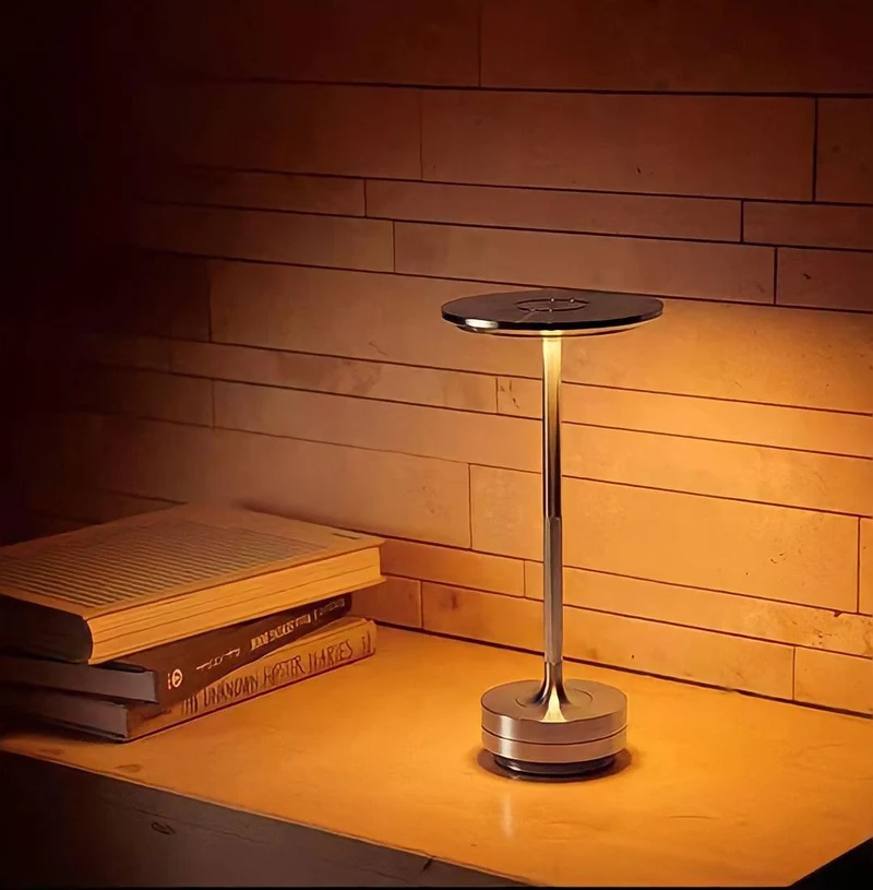 Kabellose Tischlampe Nordic Ambrosios