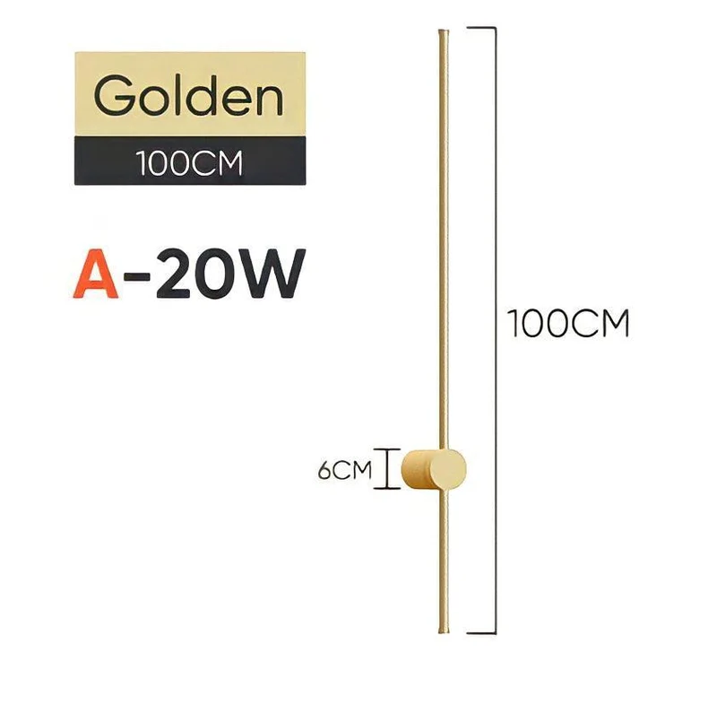 Wandleuchte 360° Rotation