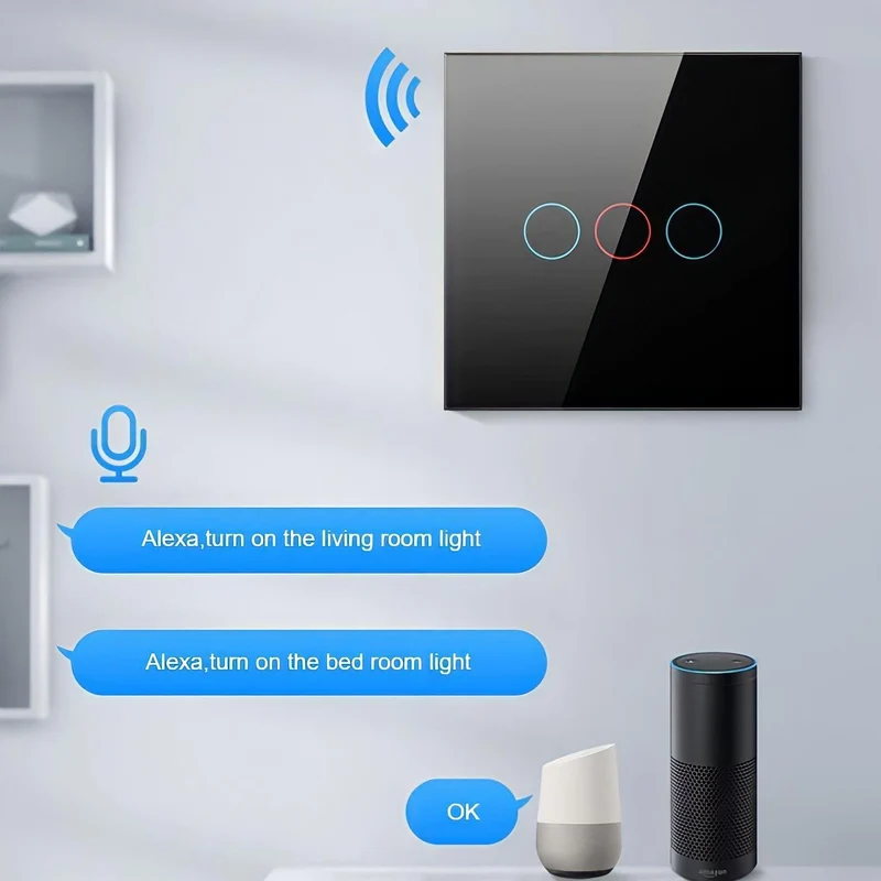Lichtschalter Panel Smart Home