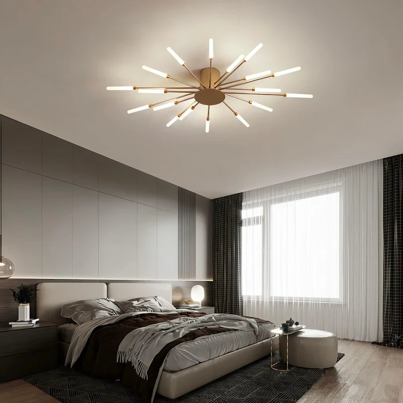 Moderne Deckenlampe im Stacheldesign