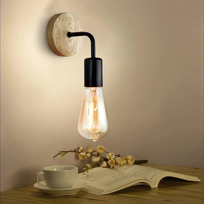 Wand- und Tischleuchte im Vintage Design
