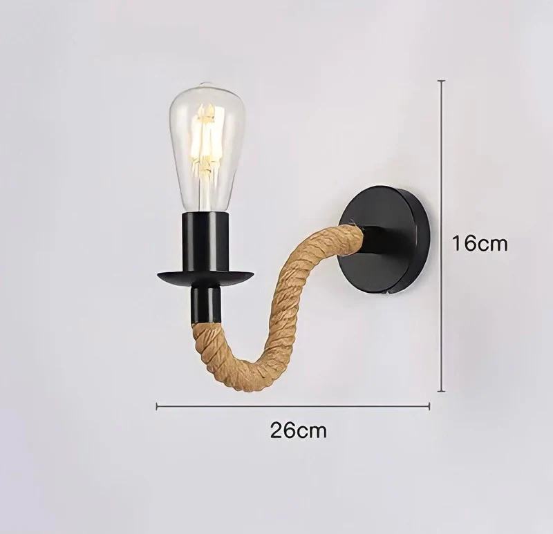 Wand- und Tischleuchte im Vintage Design
