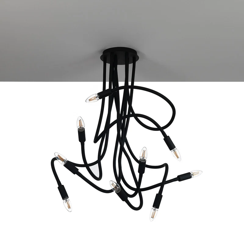 Lampadario 9L SNAKE