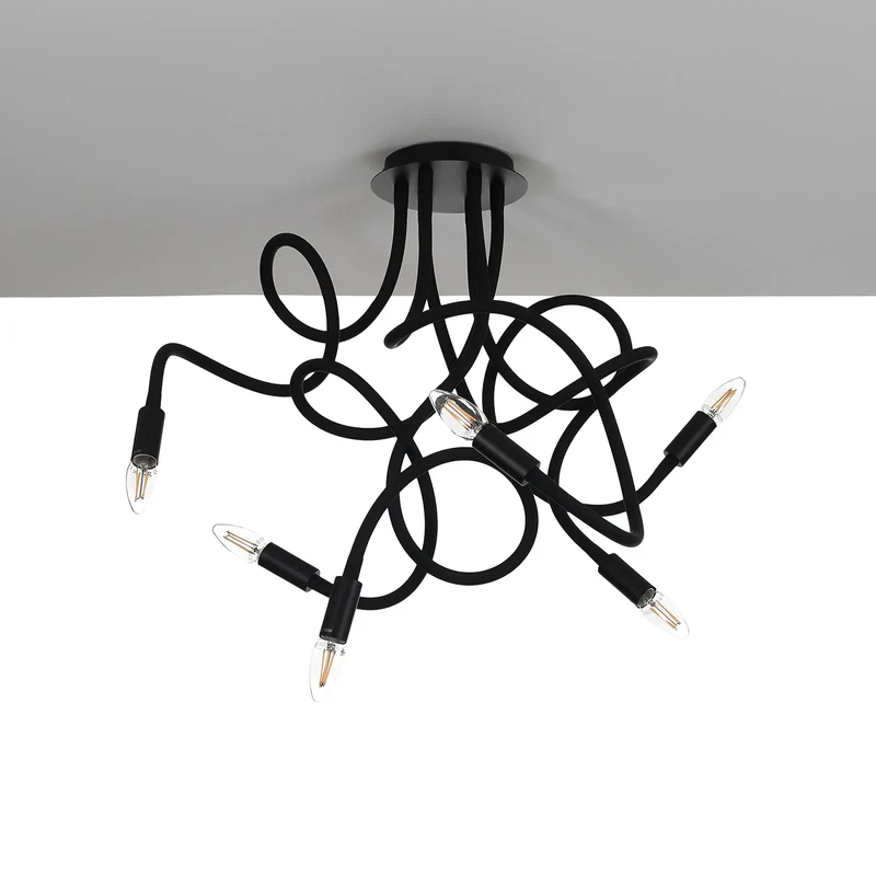 Lampadario 6L SNAKE