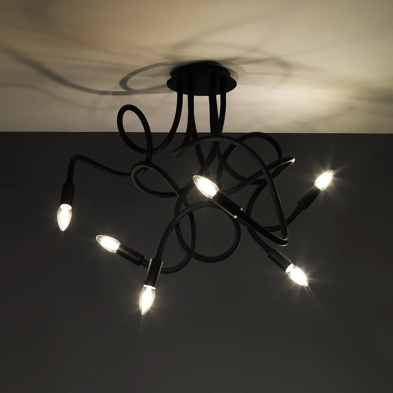 Lampadario 6L SNAKE