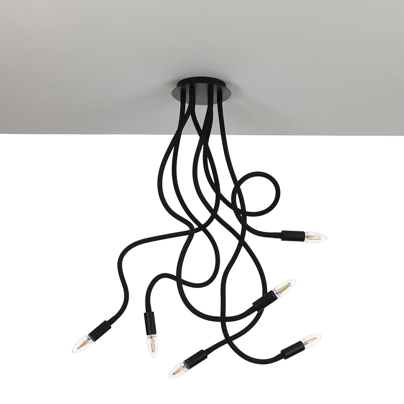 Lampadario 6L SNAKE