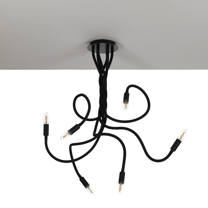 Lampadario 6L SNAKE