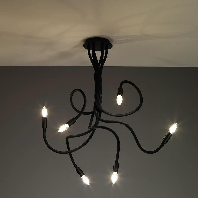 Lampadario 6L SNAKE