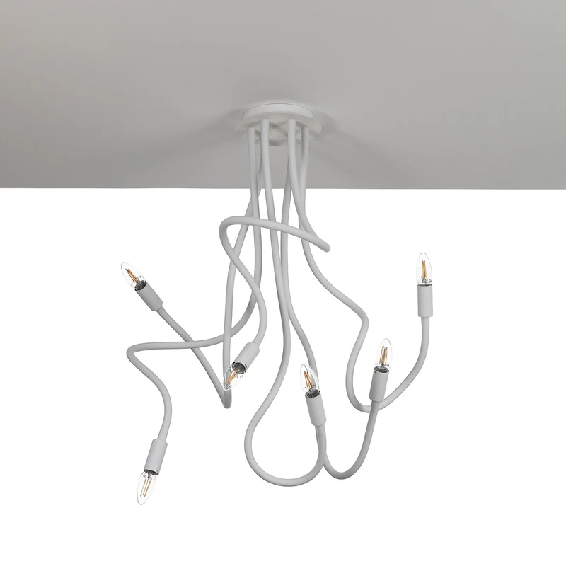 Lampadario 6L SNAKE