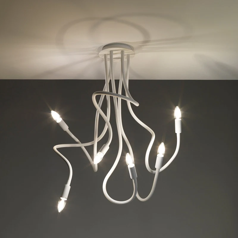 Lampadario 6L SNAKE