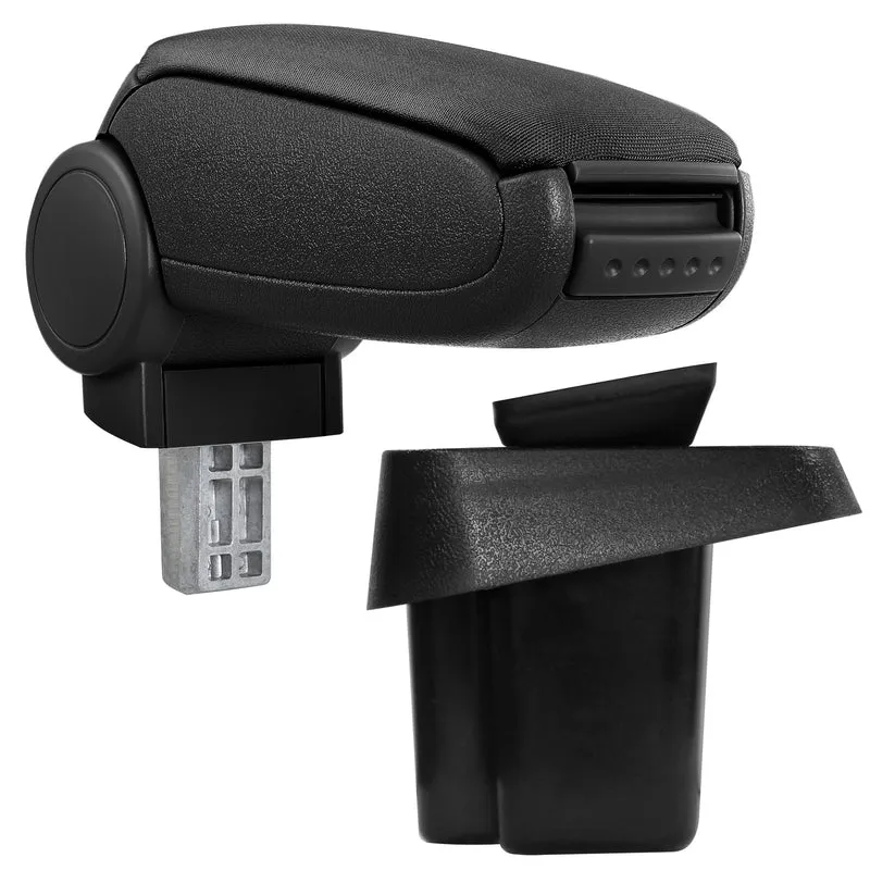 Mittelarmlehne Suzuki SX4 und Fiat Sedici ab 2006 mit Staufach gepolstert schwarz pro.tec