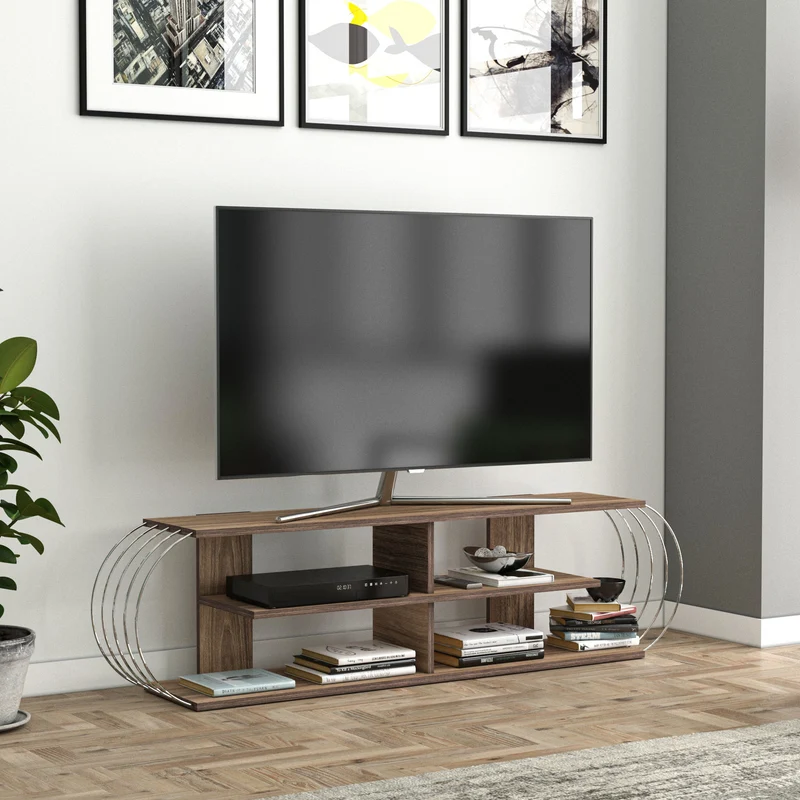 Fernsehtisch Robertsfors 180/172/160cm in versch. Farben [en.casa]