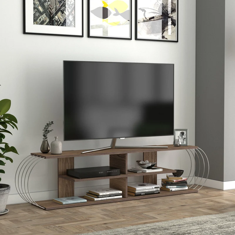 Fernsehtisch Robertsfors 180/172/160cm in versch. Farben [en.casa]