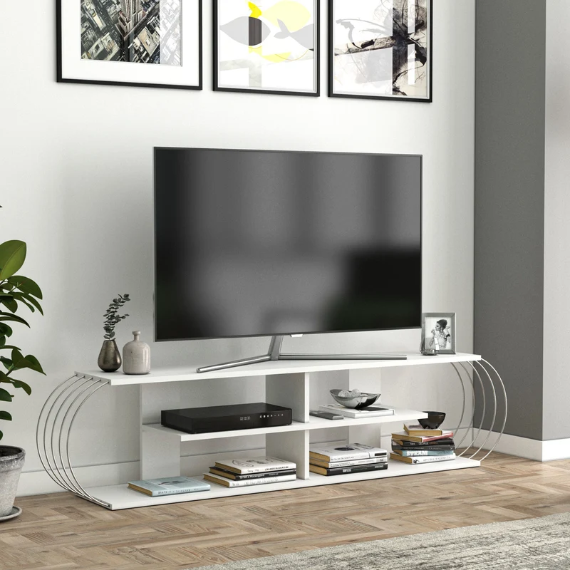 Fernsehtisch Robertsfors 180/172/160cm in versch. Farben [en.casa]