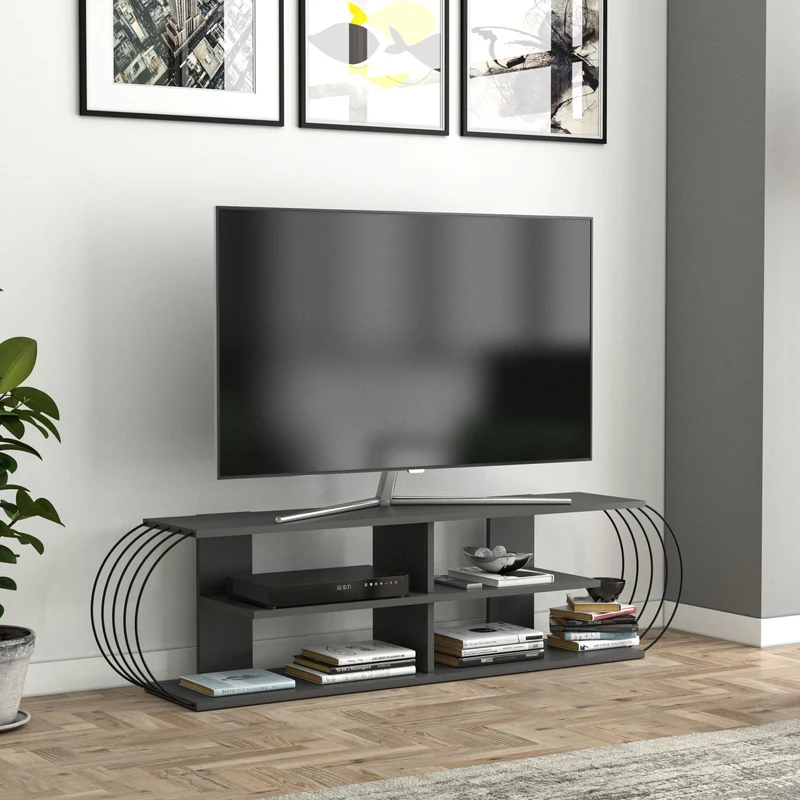 Fernsehtisch Robertsfors 180/172/160cm in versch. Farben [en.casa]