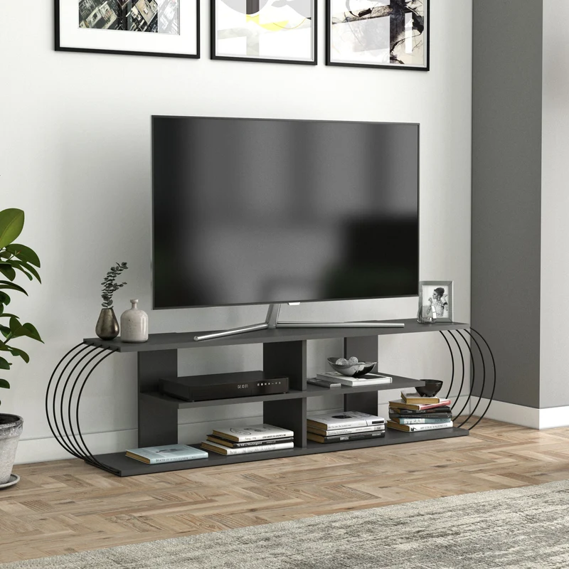 Fernsehtisch Robertsfors 180/172/160cm in versch. Farben [en.casa]