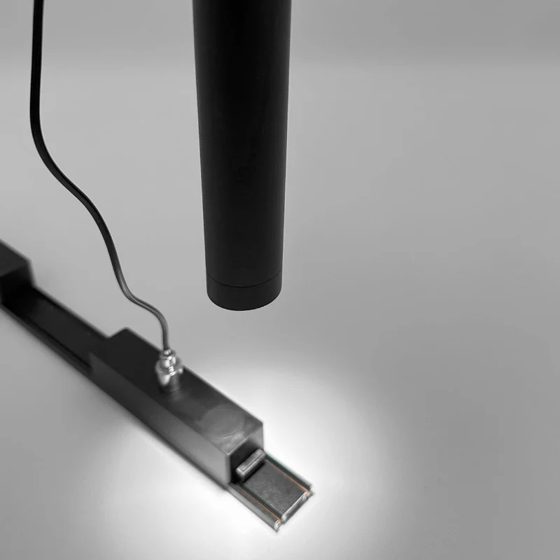 Pendelleuchte "Slim" 6W, Tuya, Schwarz oder weiss