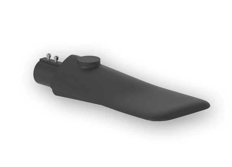 LED Mastleuchte "Marto", 75W, schwarz