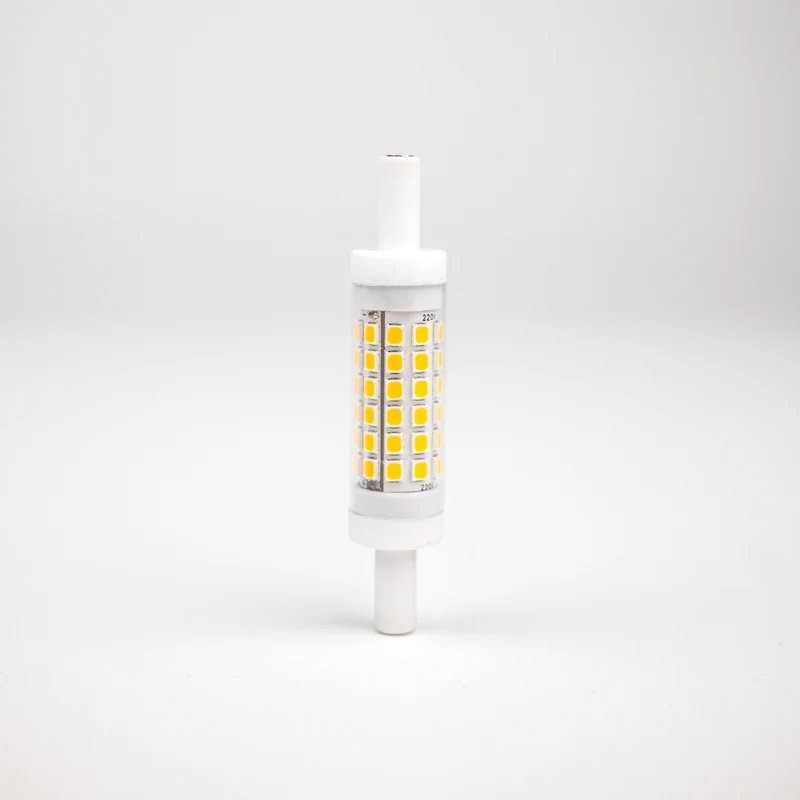 LED Leuchtmittel "R7s", 78 mm Brenner, 10W, 360°, 2700K warmweiß
