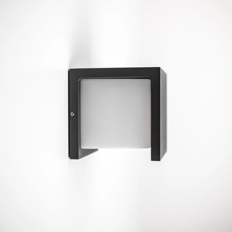 LED Wandleuchte "Charly", 10W, Anthrazit oder Grau