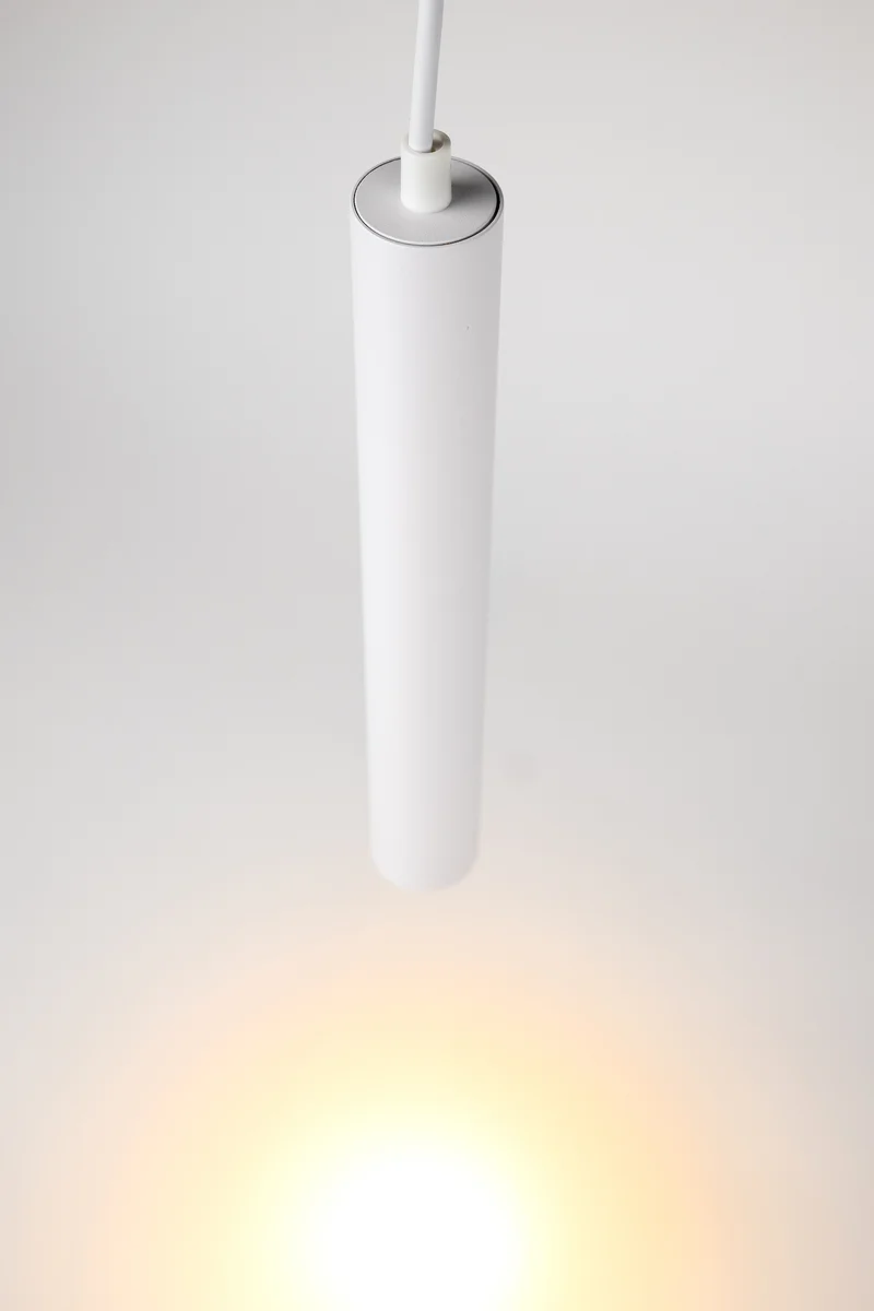 LED Stab-Pendelleuchte "Tube", 5W, 30cm, Schwarz oder Weiß