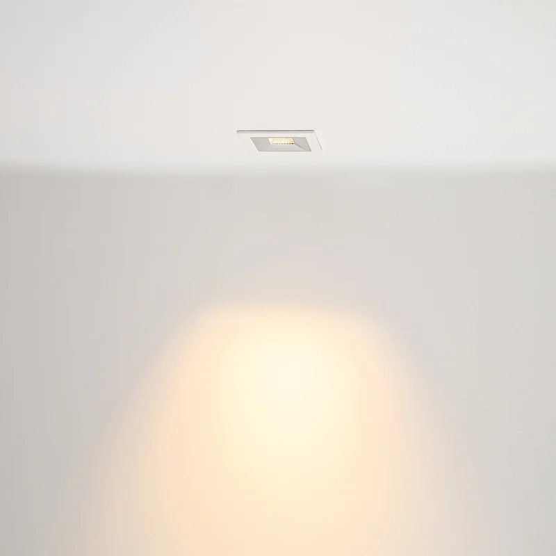 LED Einbaustrahler "Colina I", 4W, Schwarz oder Weiß inkl. Trafo