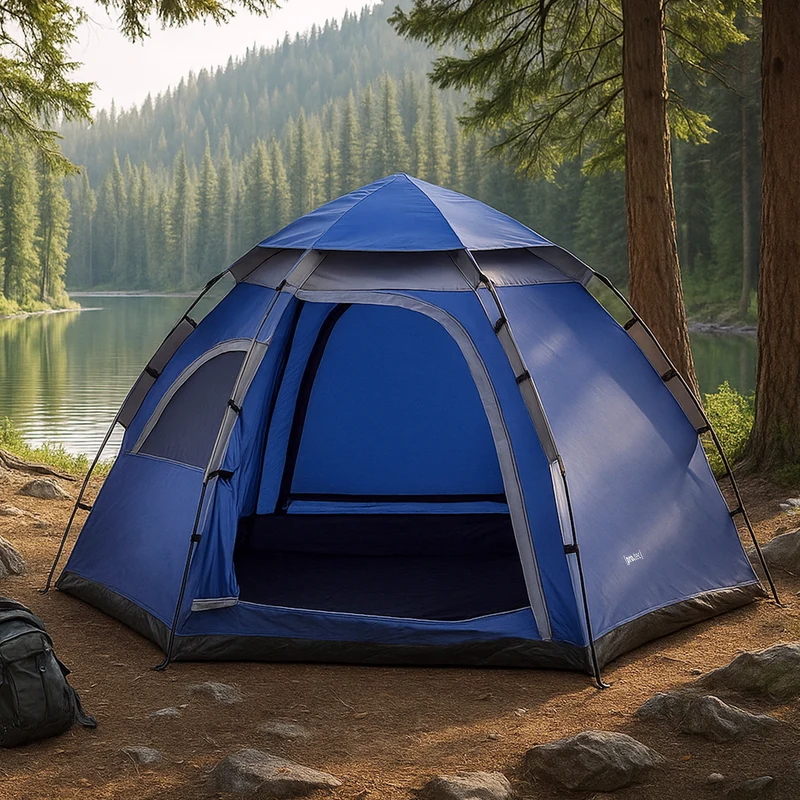 Campingzelt Nybro Pop Up Kuppelzelt 240x205x140cm in versch. Farben [pro.tec]