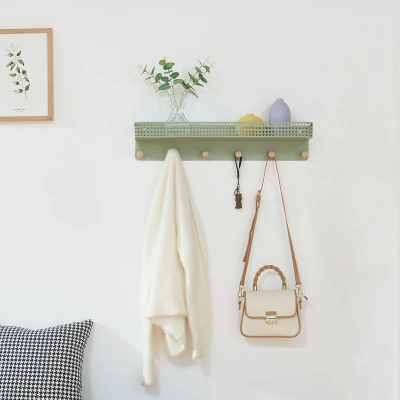 Wandgarderobe mit Ablage Jäller [en.casa]