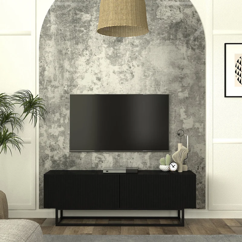TV-Lowboard Verpsboga [en.casa]