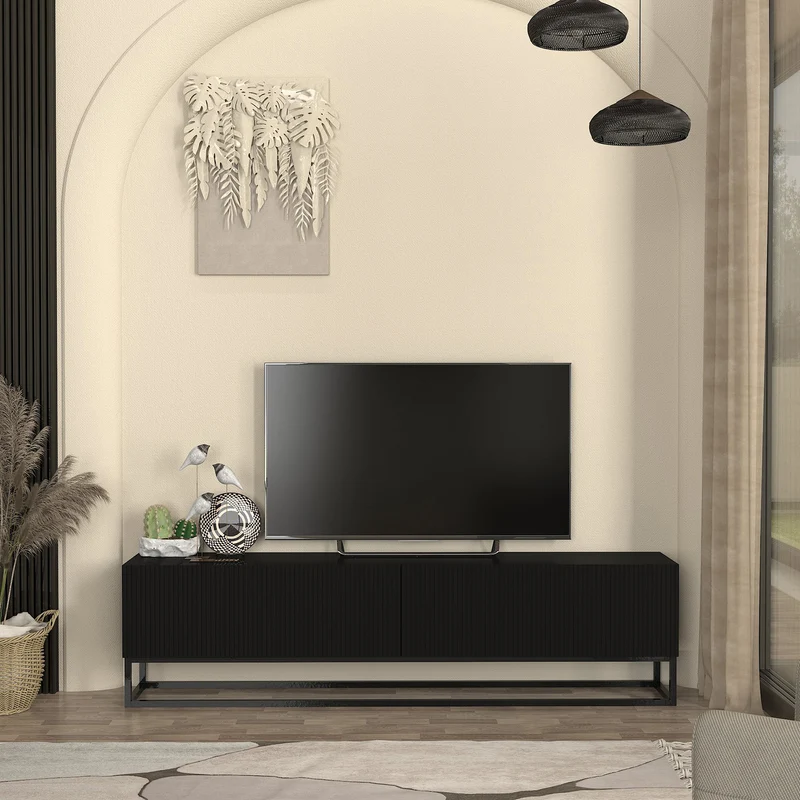 TV-Lowboard Verpsboga [en.casa]