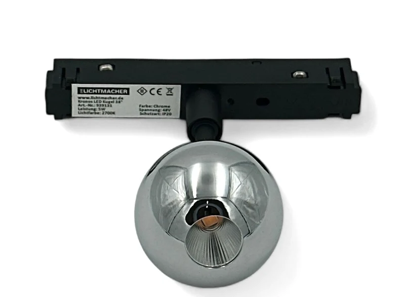 Magneto Strahler "Kronos Kugel" 5W, 2700K, IP20