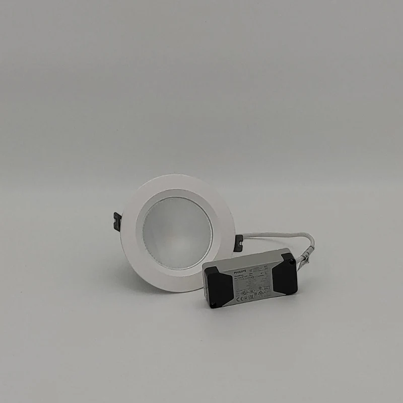 LED Einbaudownlight "Soi XS", 8W, 3000K, Weiß inkl. Trafo