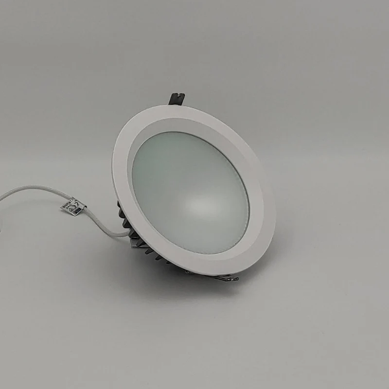 LED Einbaudownlight "Soi L", 20W, 3000K, Weiß inkl. Trafo