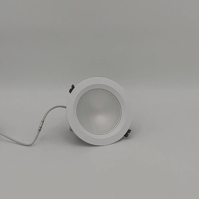 LED Einbaudownlight "Soi S", 12W, 3000K, Weiß inkl. Trafo
