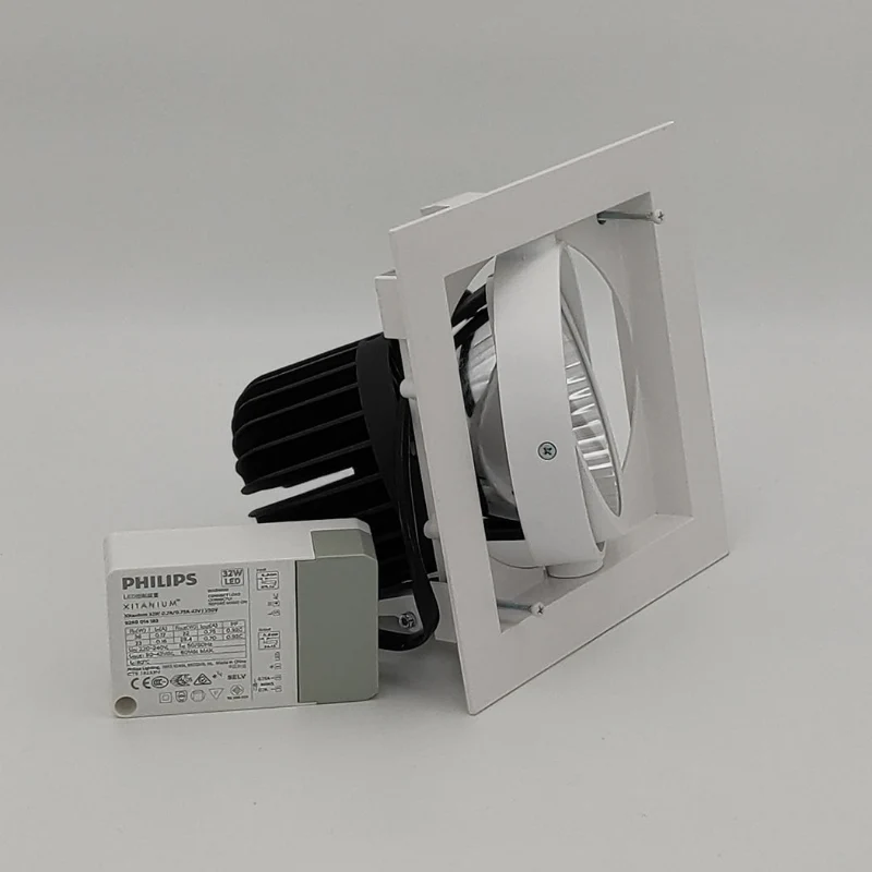 LED Einbaustrahler "Manchester", 30W, 4000K, Weiß inkl. Trafo