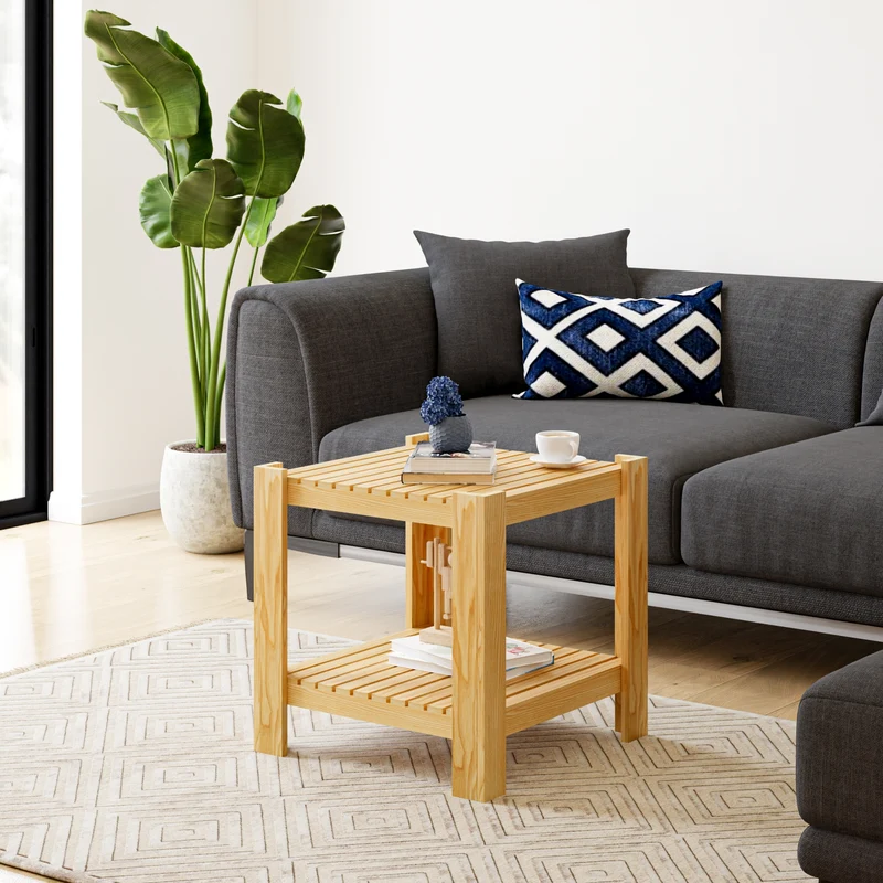 Couchtisch Malax Kiefernholz [en.casa]