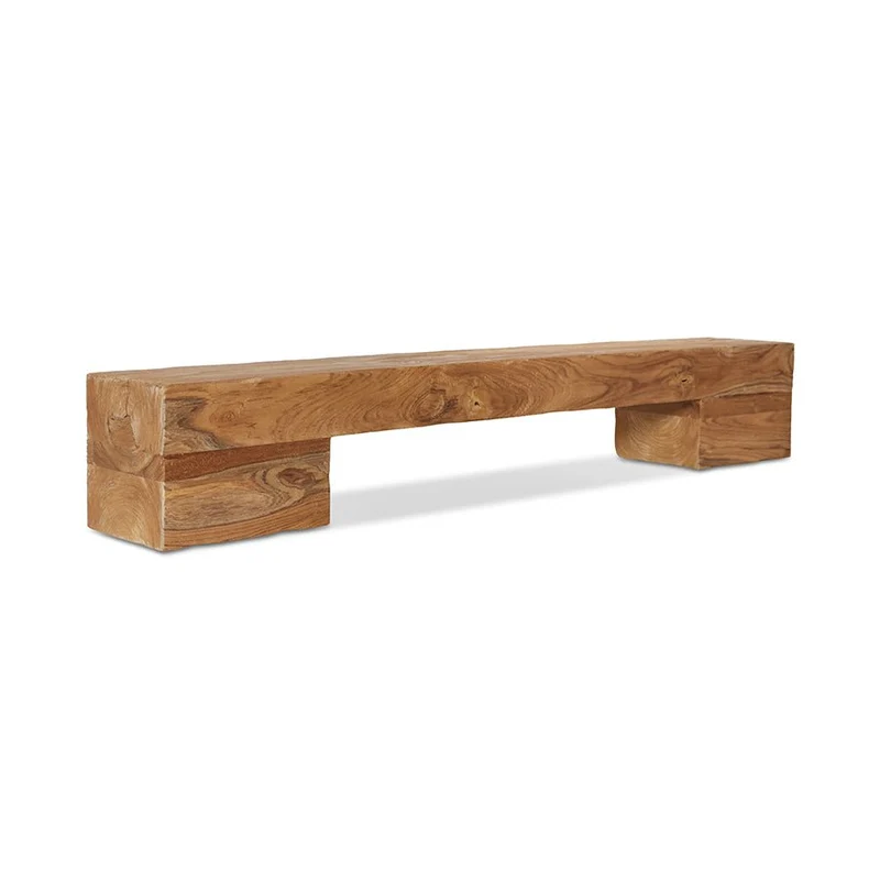 Teak lowboard block