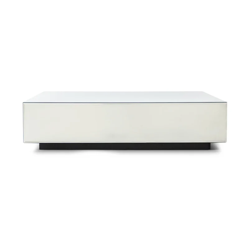Mirror Block Coffee Table 90x90cm