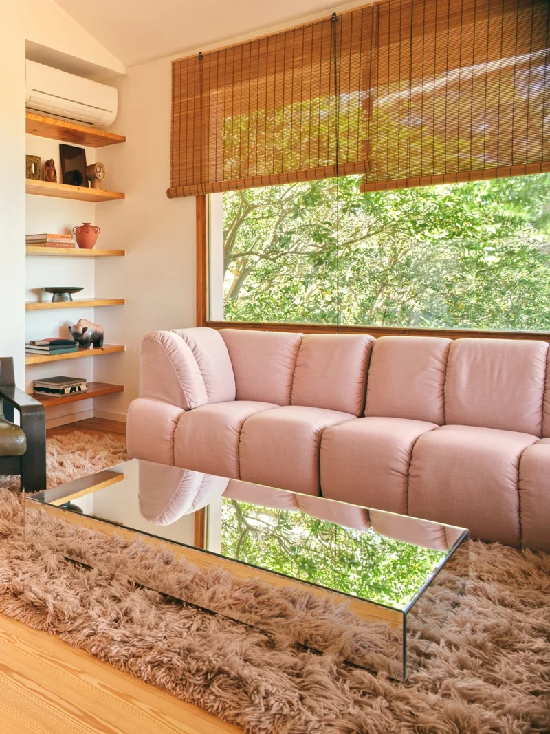 Mirror Block Coffee Table 120x80cm