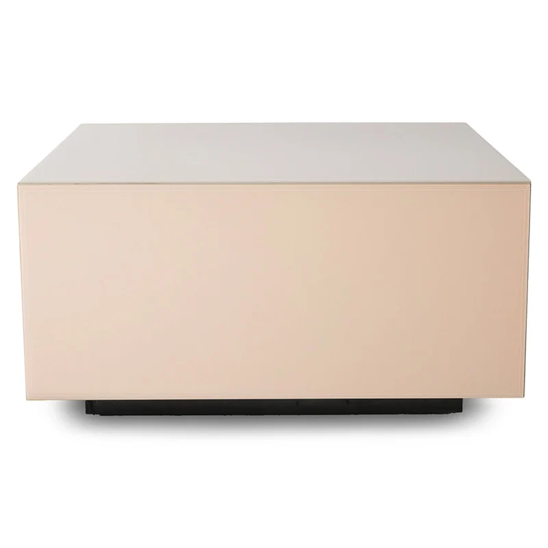 Mirror Block Table Nude L