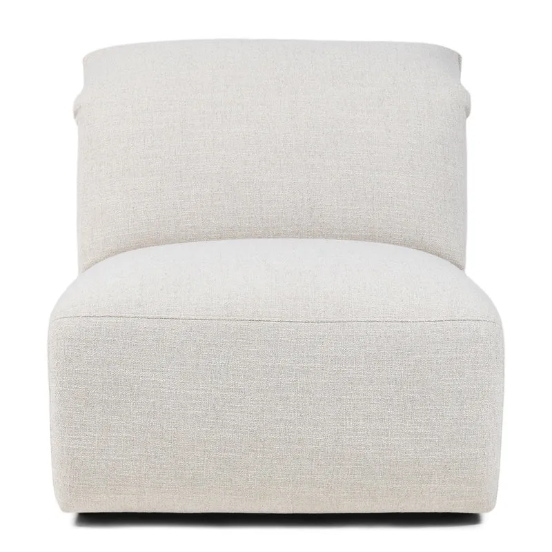 Sofa Isola rich tweed antique white