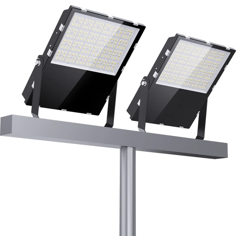 2 stycken (1 kartong) LED Strålkastare 400W