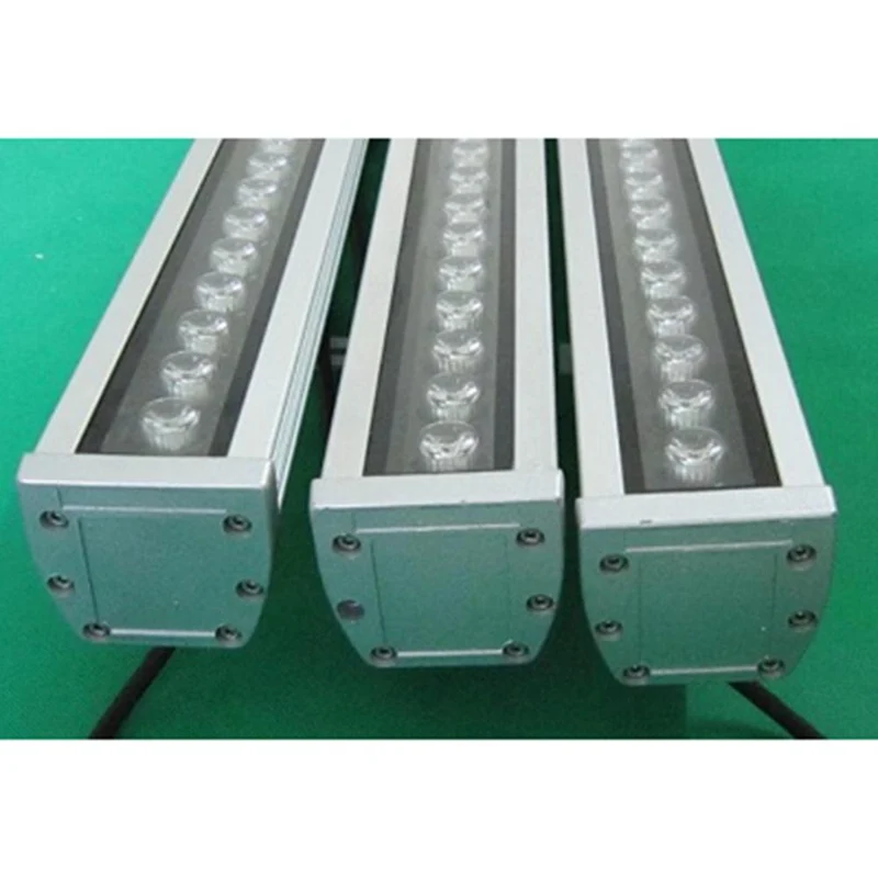 4 stycken LED Fasad 18W RGB