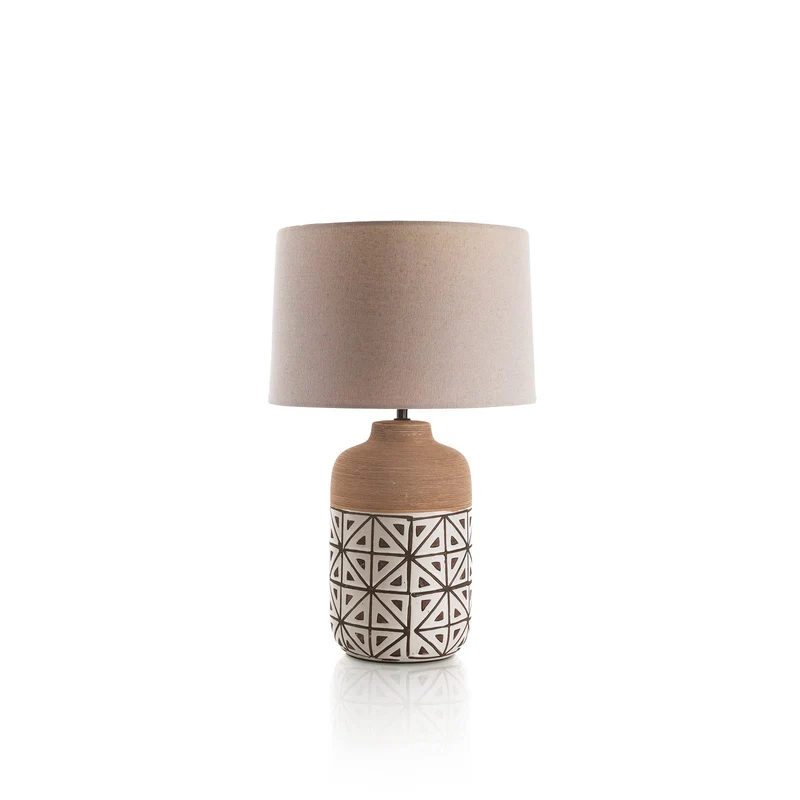 Lampada da tavolo BISKRA-B | Bianco