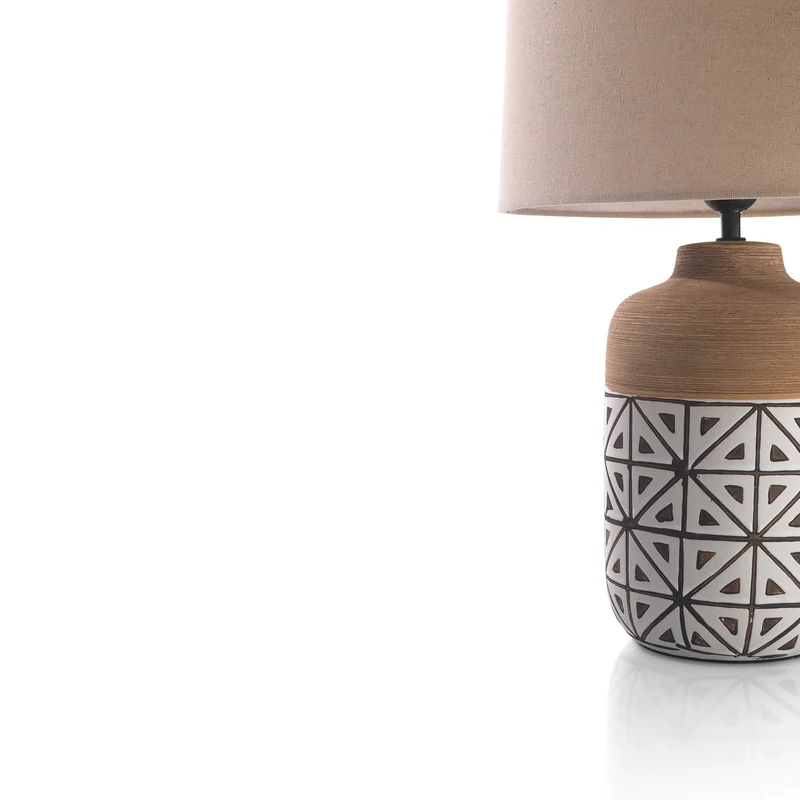 Lampada da tavolo BISKRA-B | Bianco