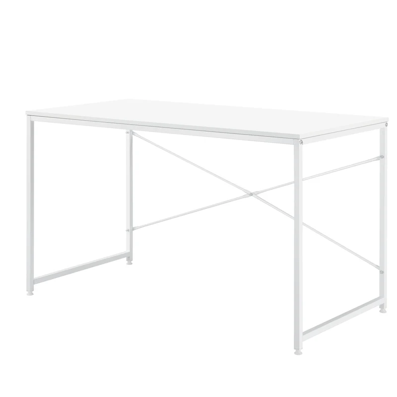 Schreibtisch Røros 120x60x72 cm Computertisch Eiche-Optik en.casa