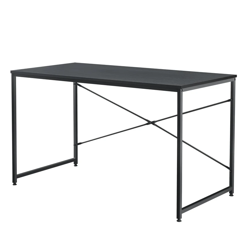 Schreibtisch Røros 120x60x72 cm Computertisch Eiche-Optik en.casa