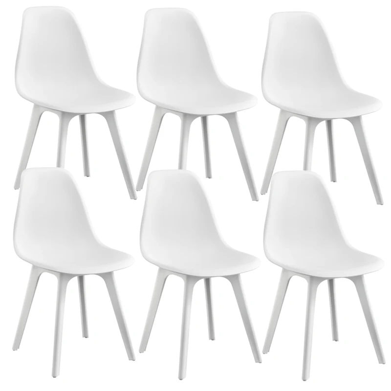 6er-Set Esszimmerstuhl Brevik 83x54x48 cm in versch. Farben en.casa