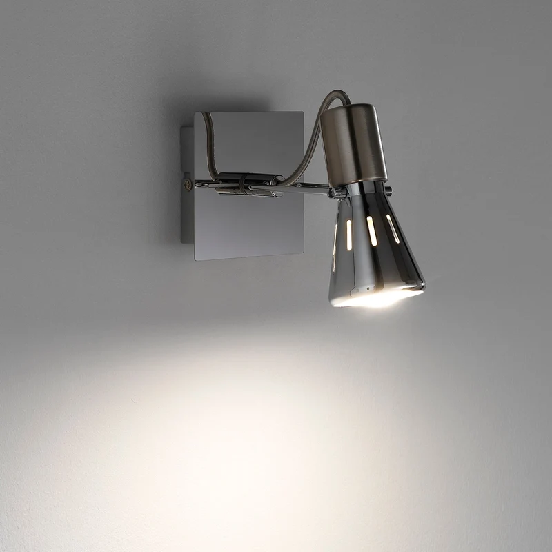 Faretto orientabile ROY | Cromato